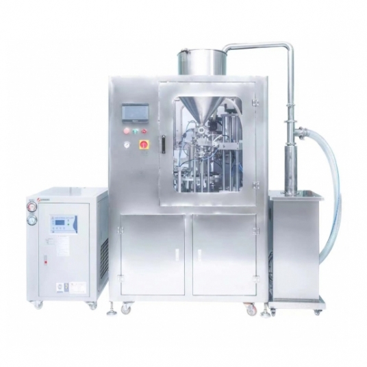 Internal heat filling and sealing machine